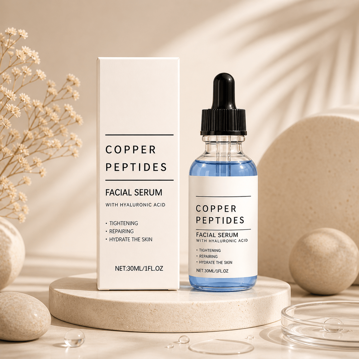 Sérum Copper Peptides à l'Acide Hyaluronique